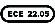 ECE 22.05 Certified